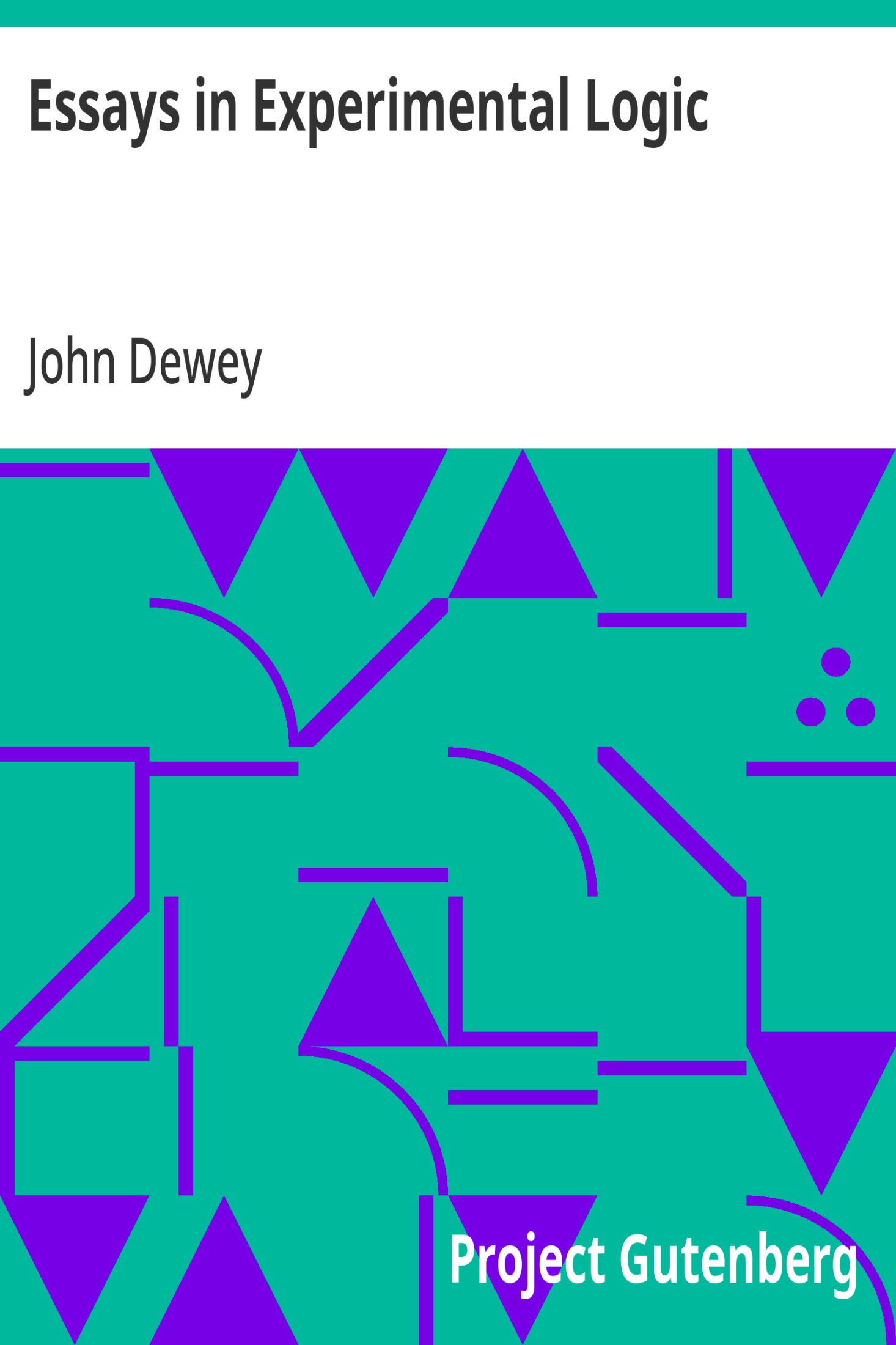 Essays in Experimental Logic